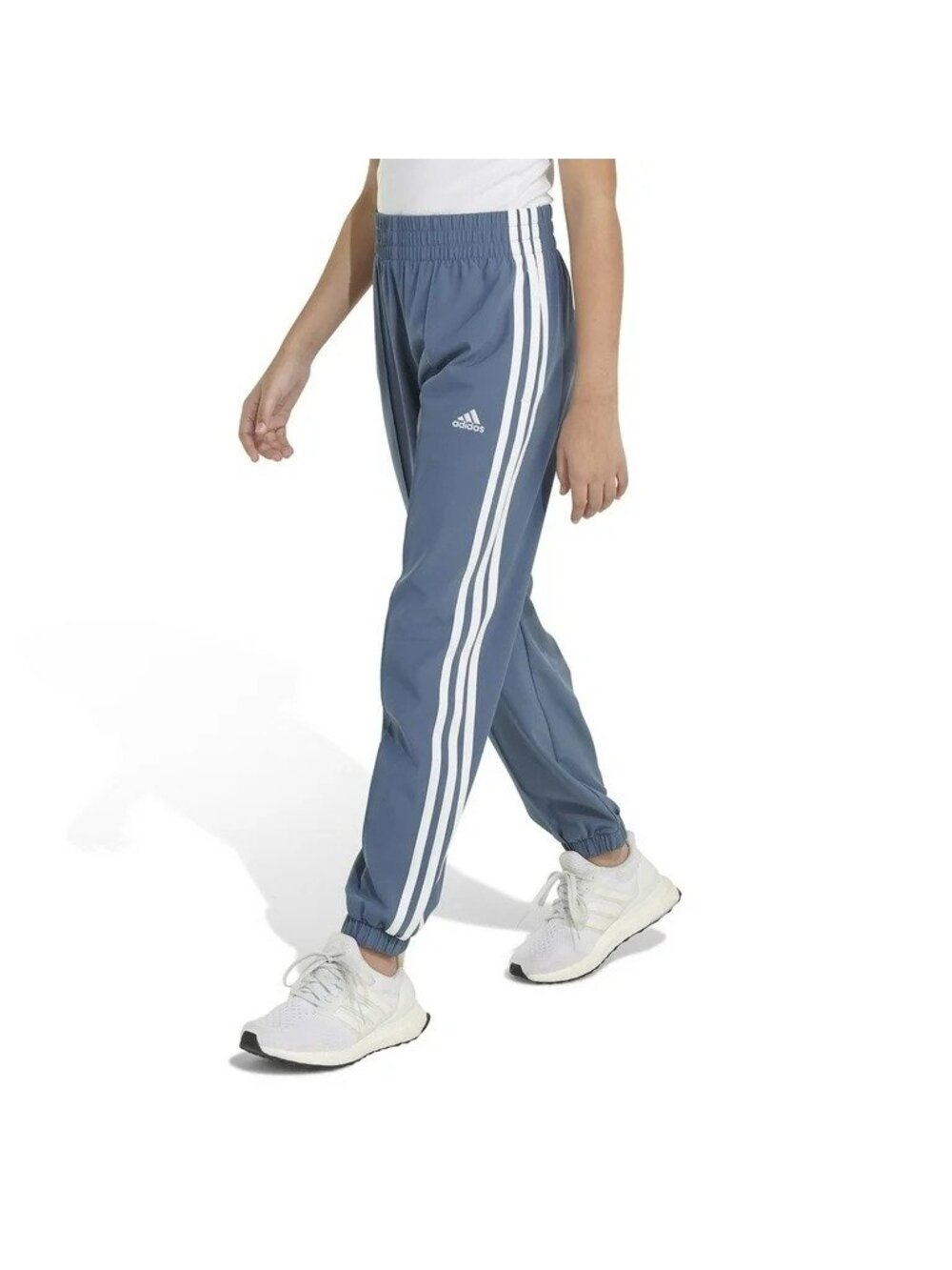 Adidas Women’s 3-Stripes Track Pants Large Blue Regular Fit